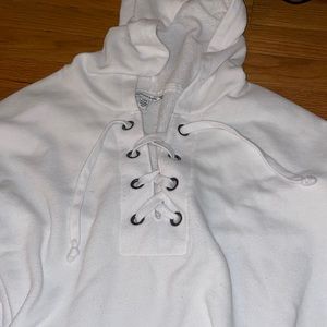 White sweatshirt from american eagle
